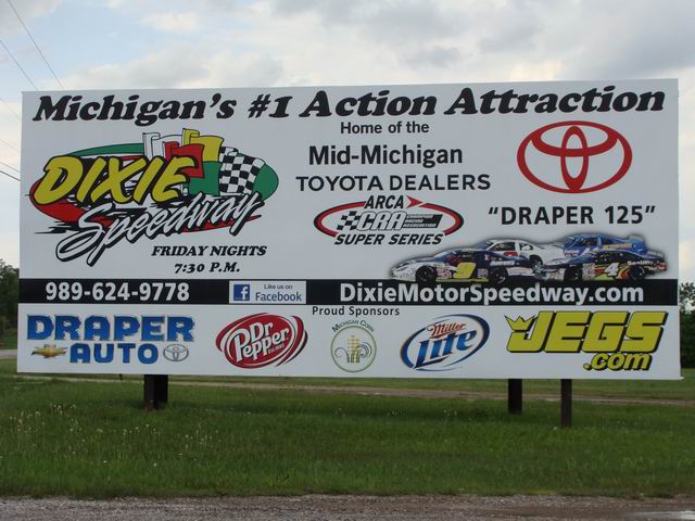 Birch Run Speedway & Event Center (Dixie Motor Speedway) - Summer 2013 From Randy (newer photo)